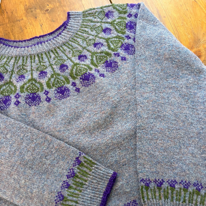 Cluaran Sweater by Sarah L Kelly in Jamieson and Smith 2ply