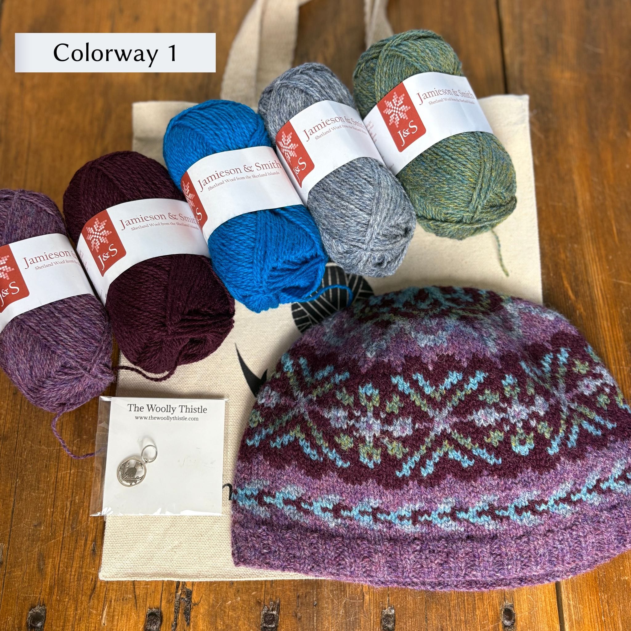 Mucklabrek by Susan Mills in Jamieson & Smith 2ply Jumper