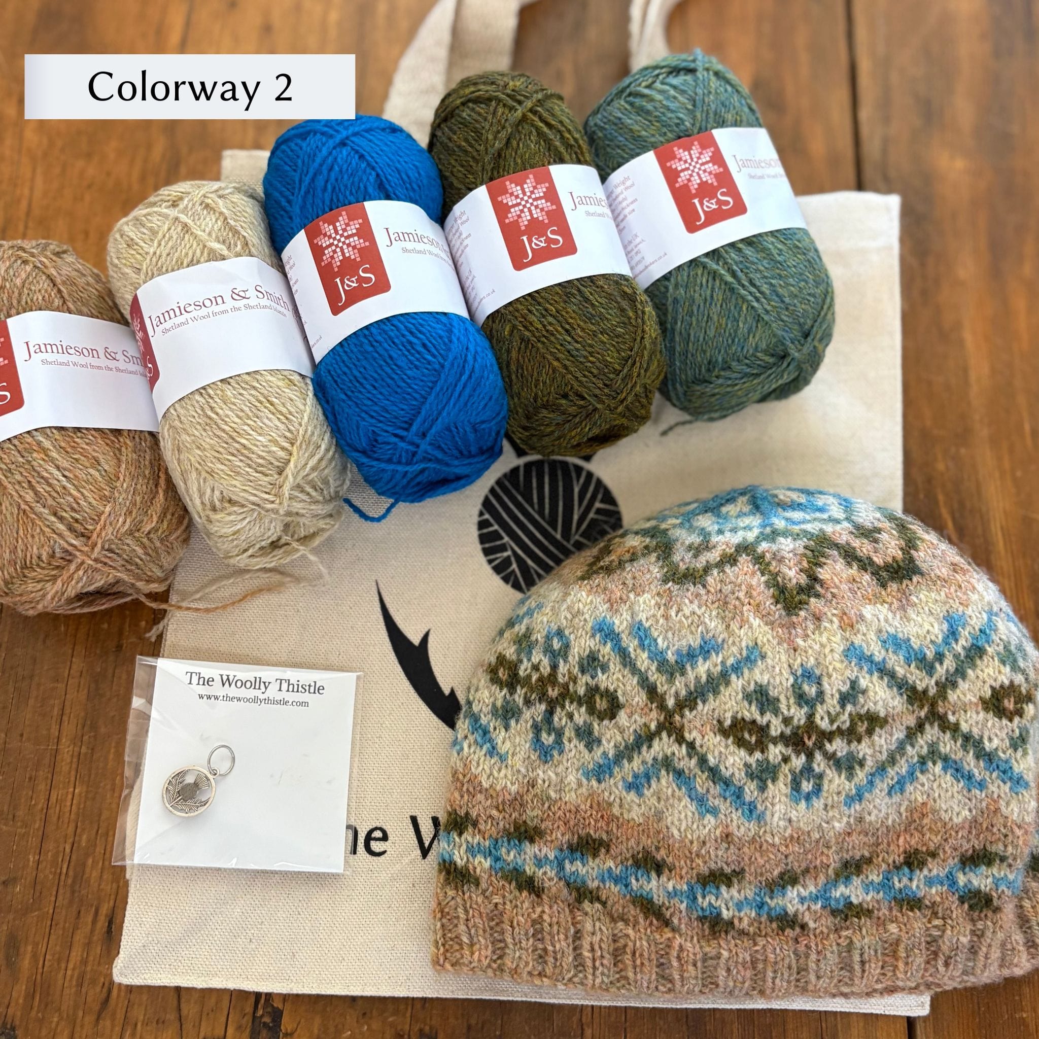 Mucklabrek by Susan Mills in Jamieson & Smith 2ply Jumper