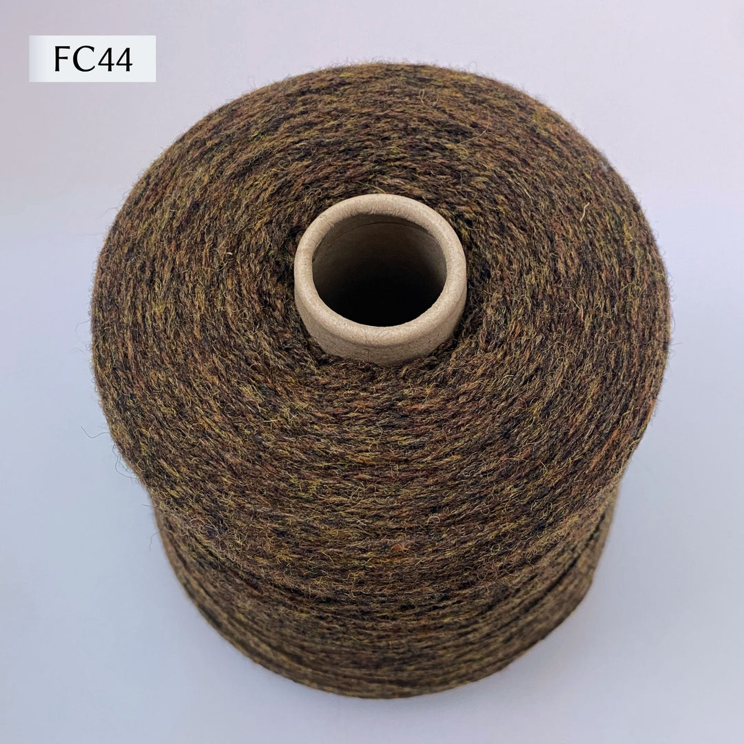 Cones of Jamieson & Smith 2 ply Jumper Weight Yarn