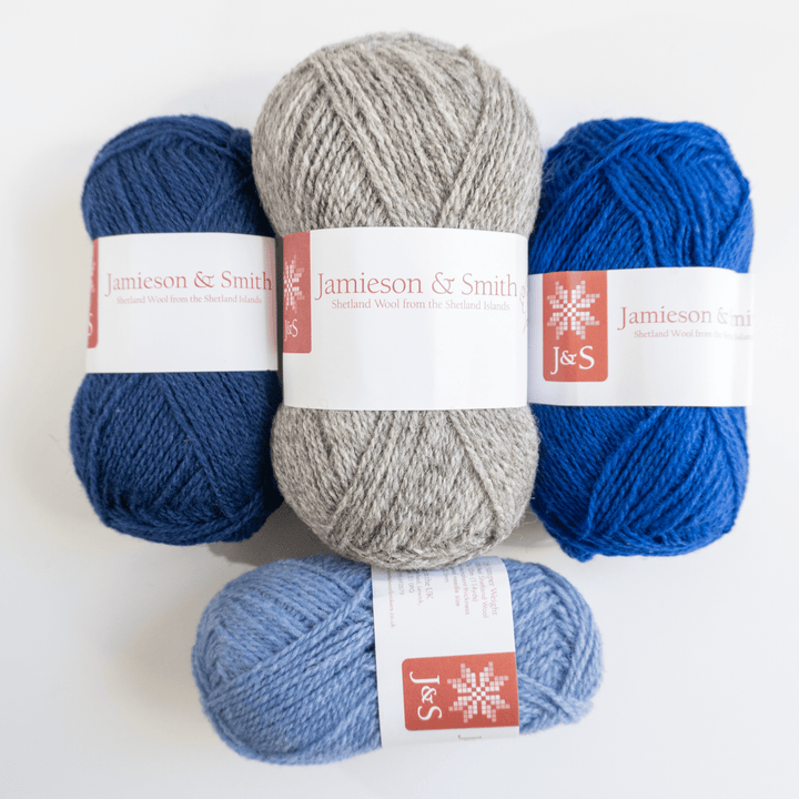 Birsie Beanny by Helen Robertson in Jamieson & Smith 2ply