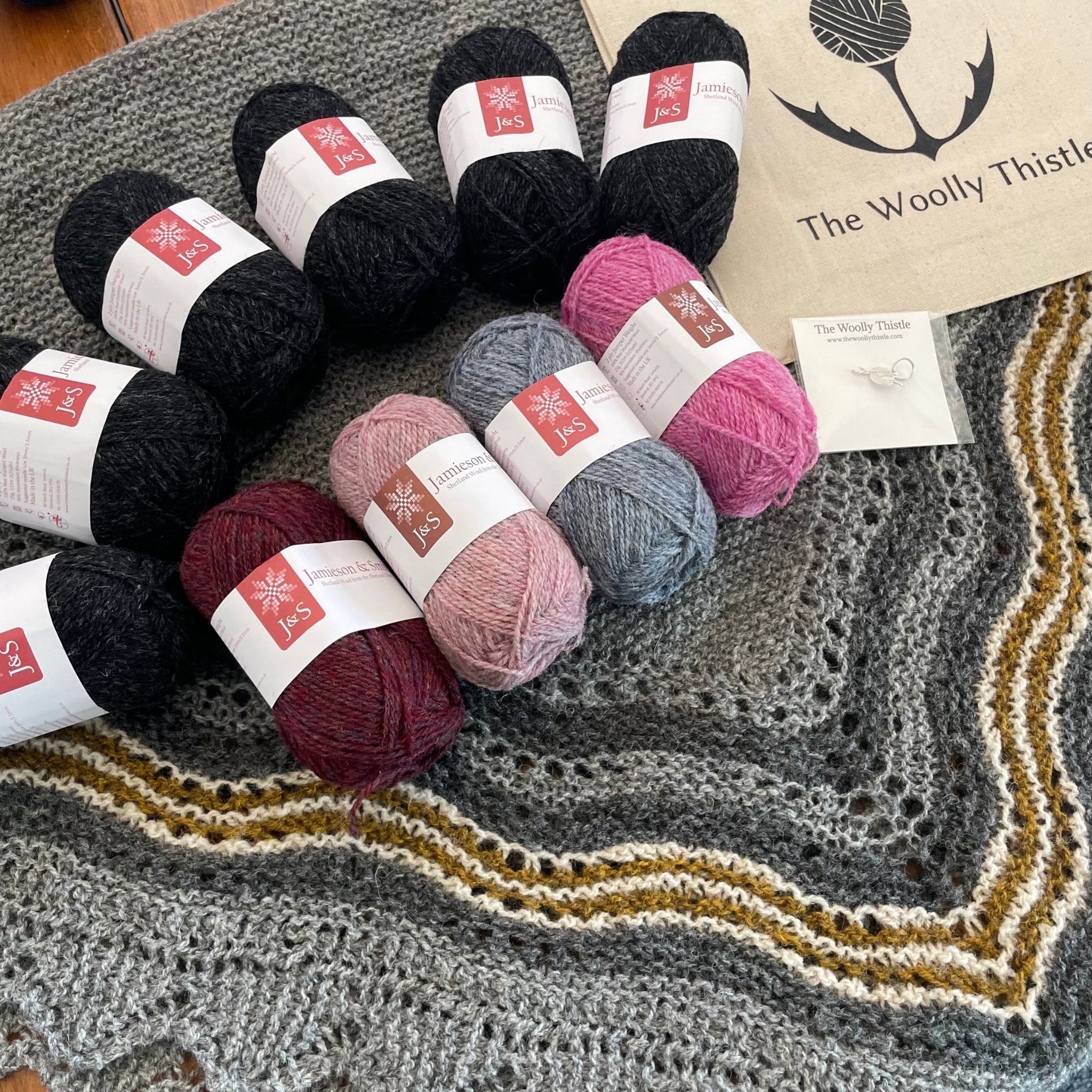Hansel Hap (Full Version) in J&S 2ply by Gudrun Johnston – The