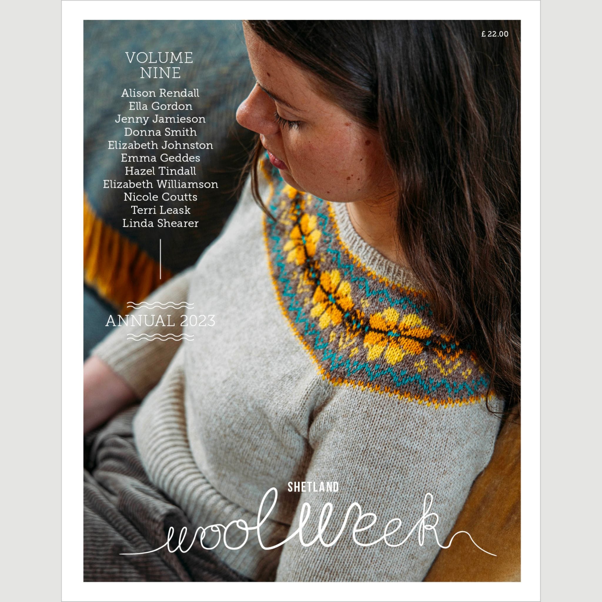 Hattie Yoke by Ella Gordon in J&S 2ply – The Woolly Thistle