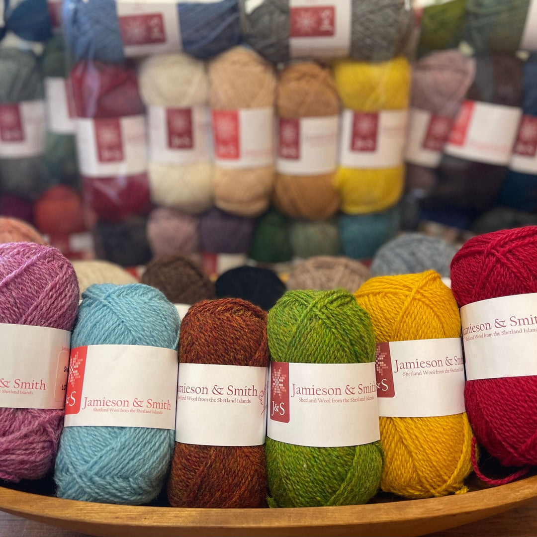 Jamieson & Smith 2ply Jumper Weight Baker's Dozen Yarn Grab Bag!