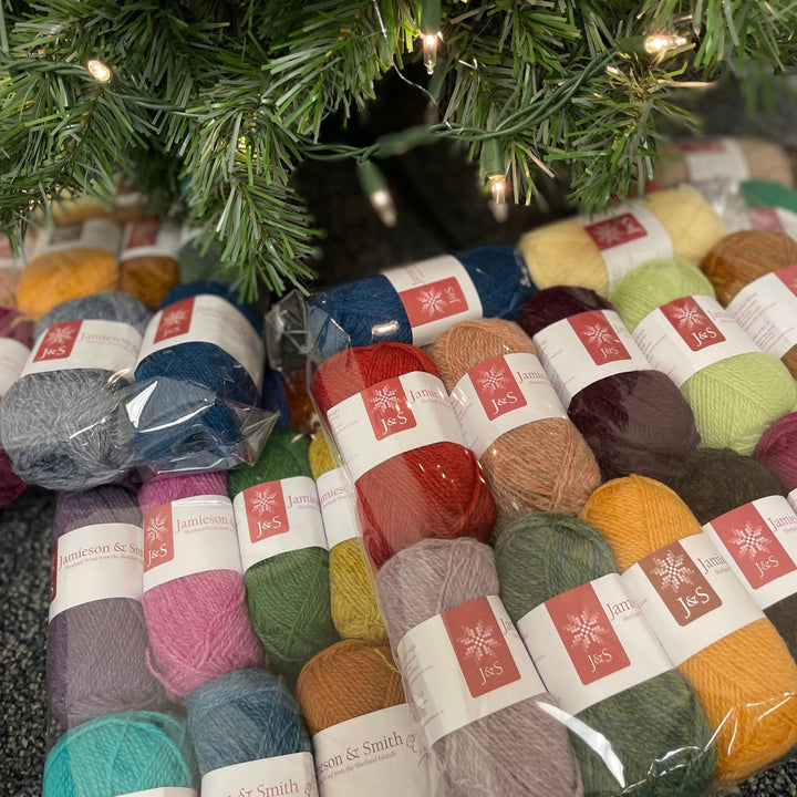 Jamieson & Smith 2ply Jumper Weight Baker's Dozen Yarn Grab Bag!