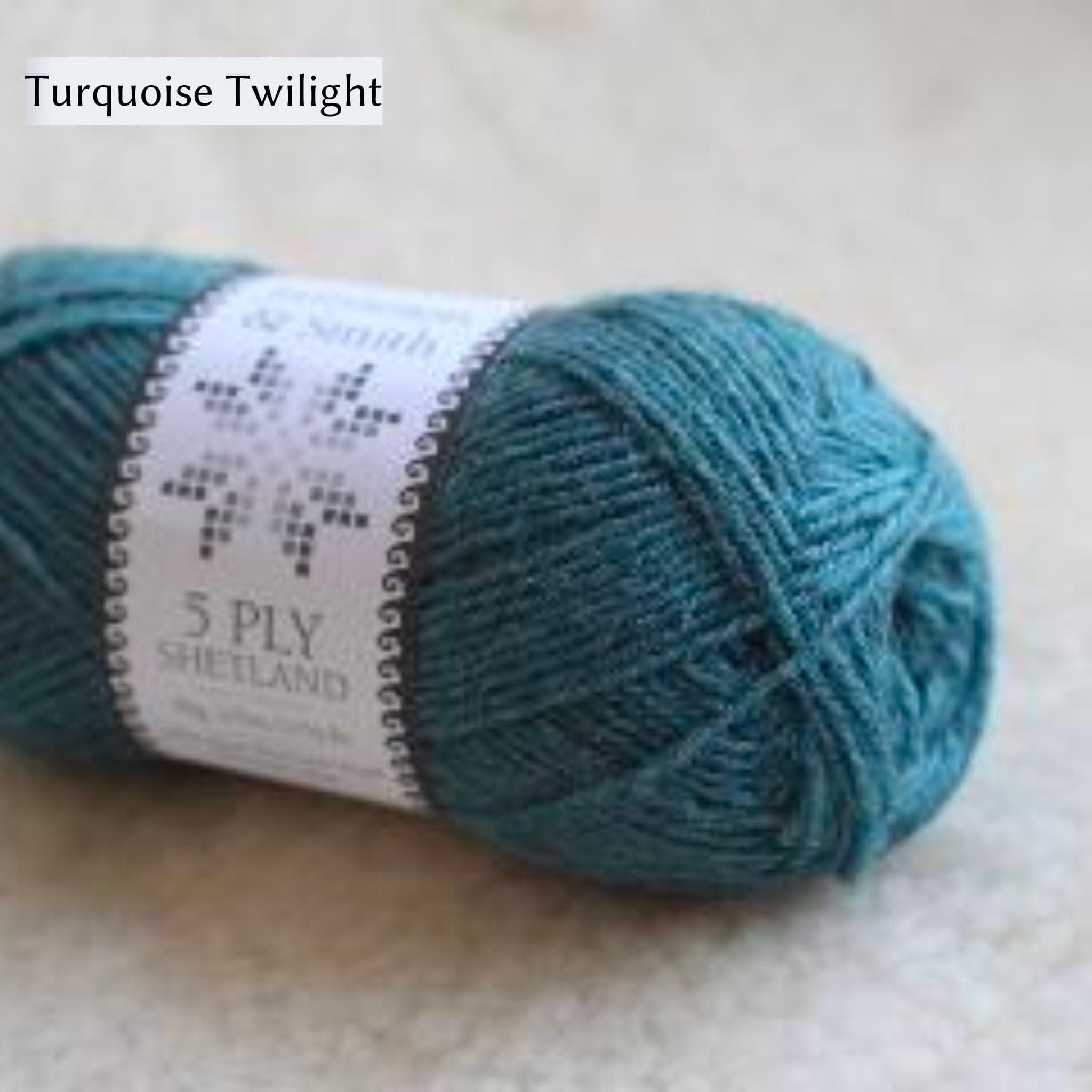 fig London - SHETLAND　short CD Jamieson & Smith 5ply Shetland – The Woolly Thistle