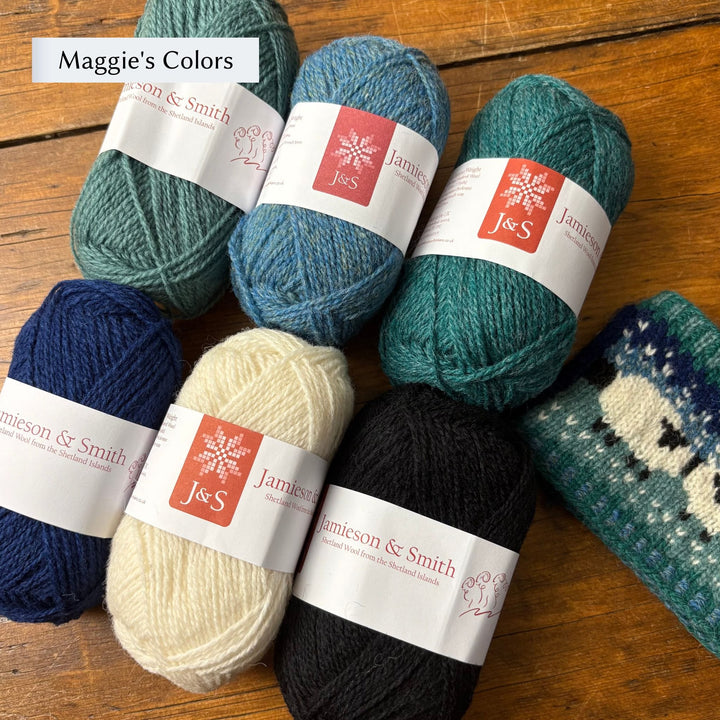 Baa-ble Mug Cosy Yarn Set by Donna Smith