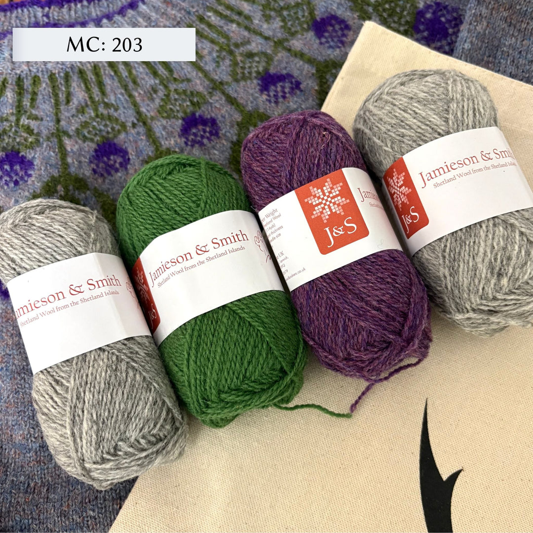 Cluaran Sweater by Sarah L Kelly in Jamieson and Smith 2ply