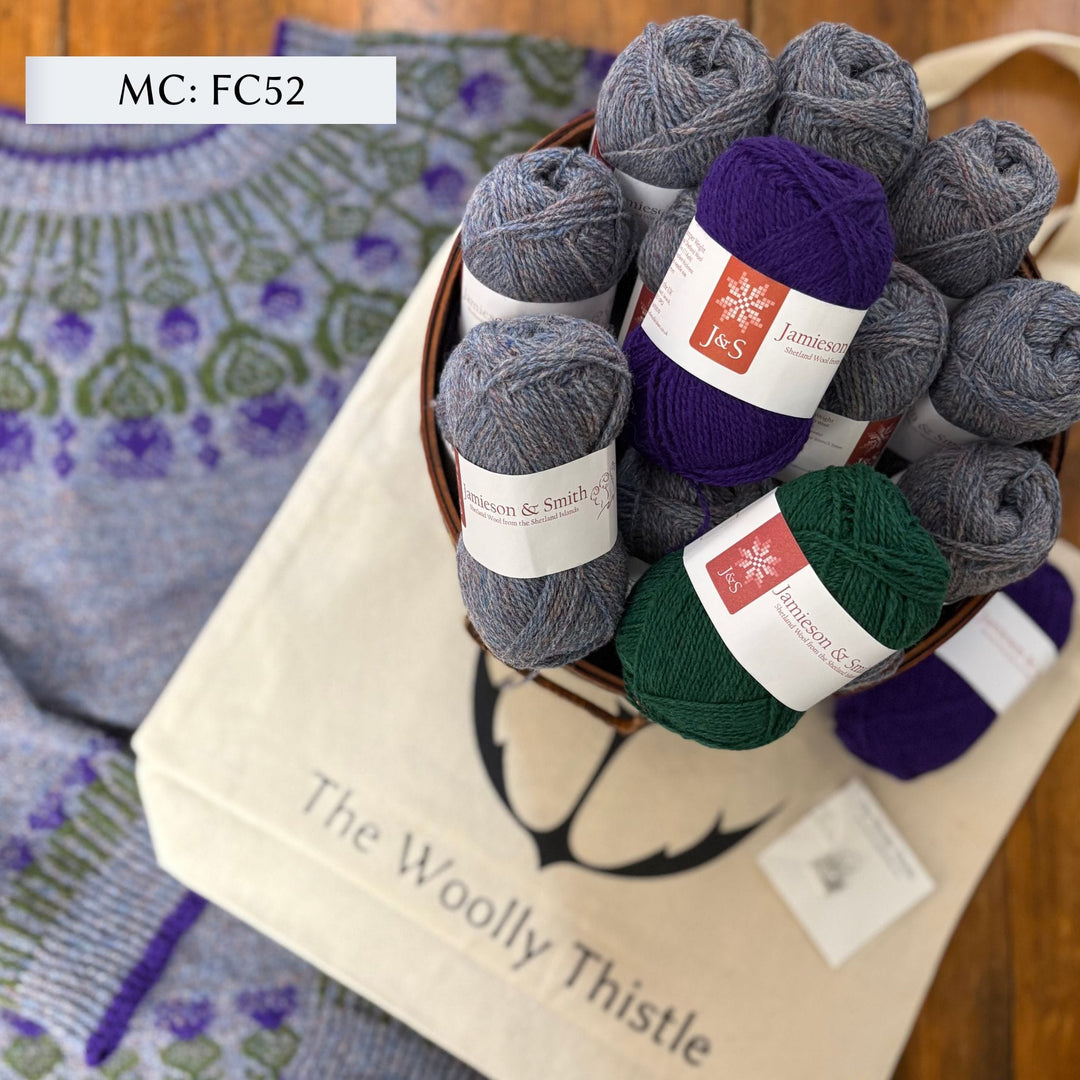 Cluaran Sweater by Sarah L Kelly in Jamieson and Smith 2ply