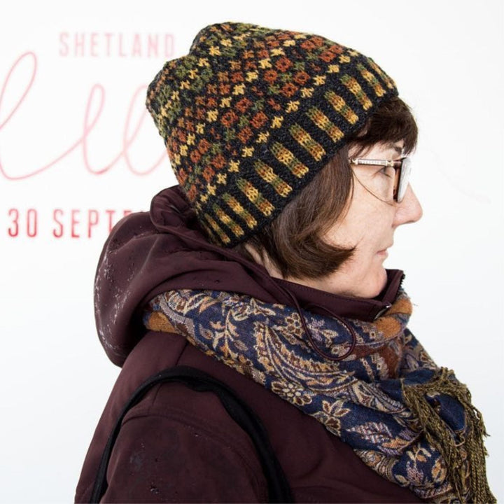 Merrie Dancers Toorie by Shetland Handspun in Jamieson & Smith 2 ply