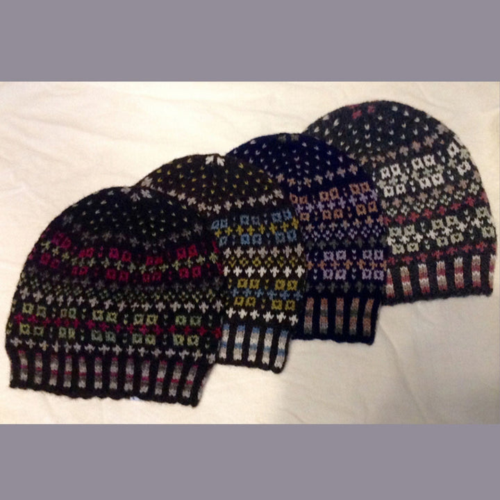 Merrie Dancers Toorie by Shetland Handspun in Jamieson & Smith 2 ply