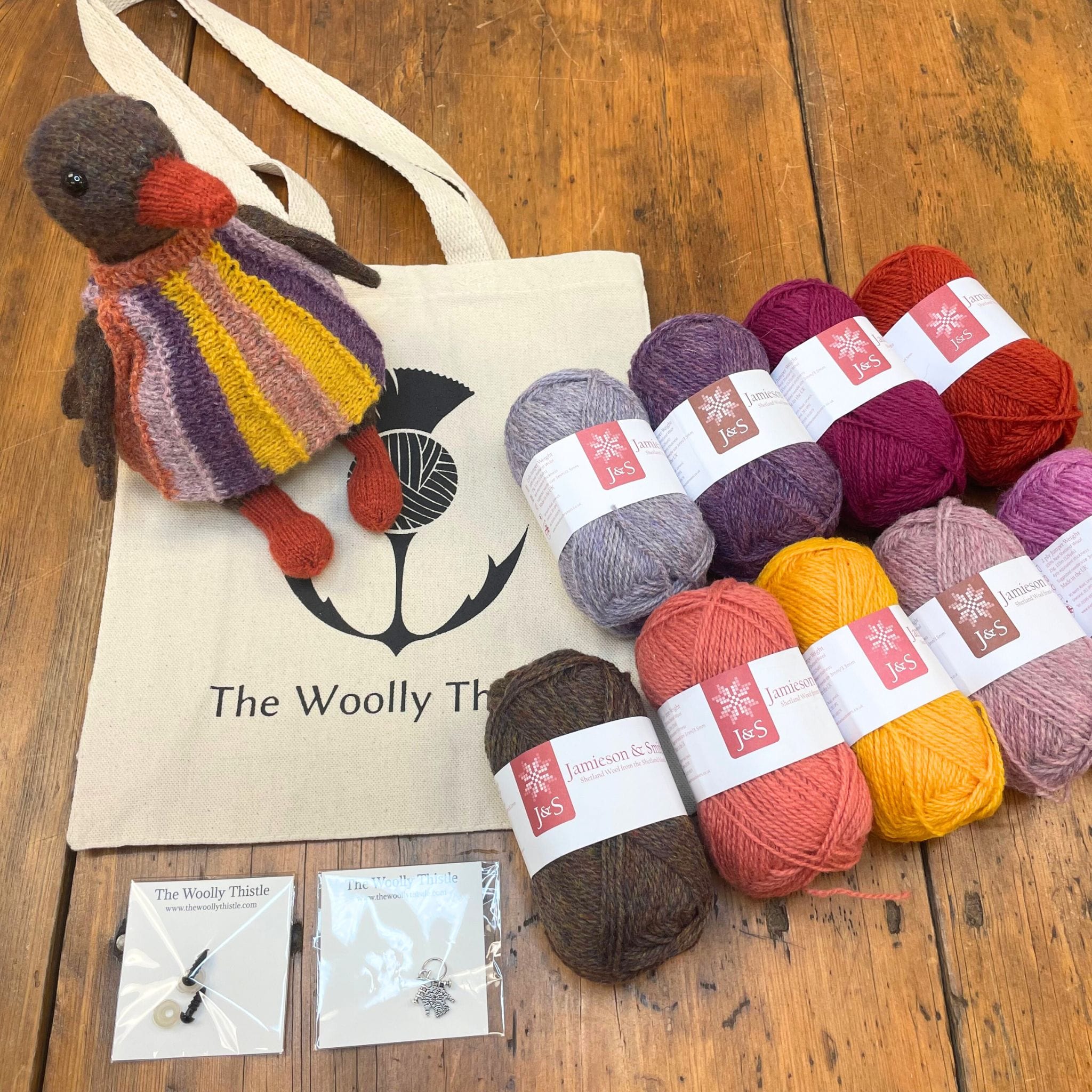 Mouche & Friends: Nanna the Lady Duck Yarn Set – The Woolly Thistle