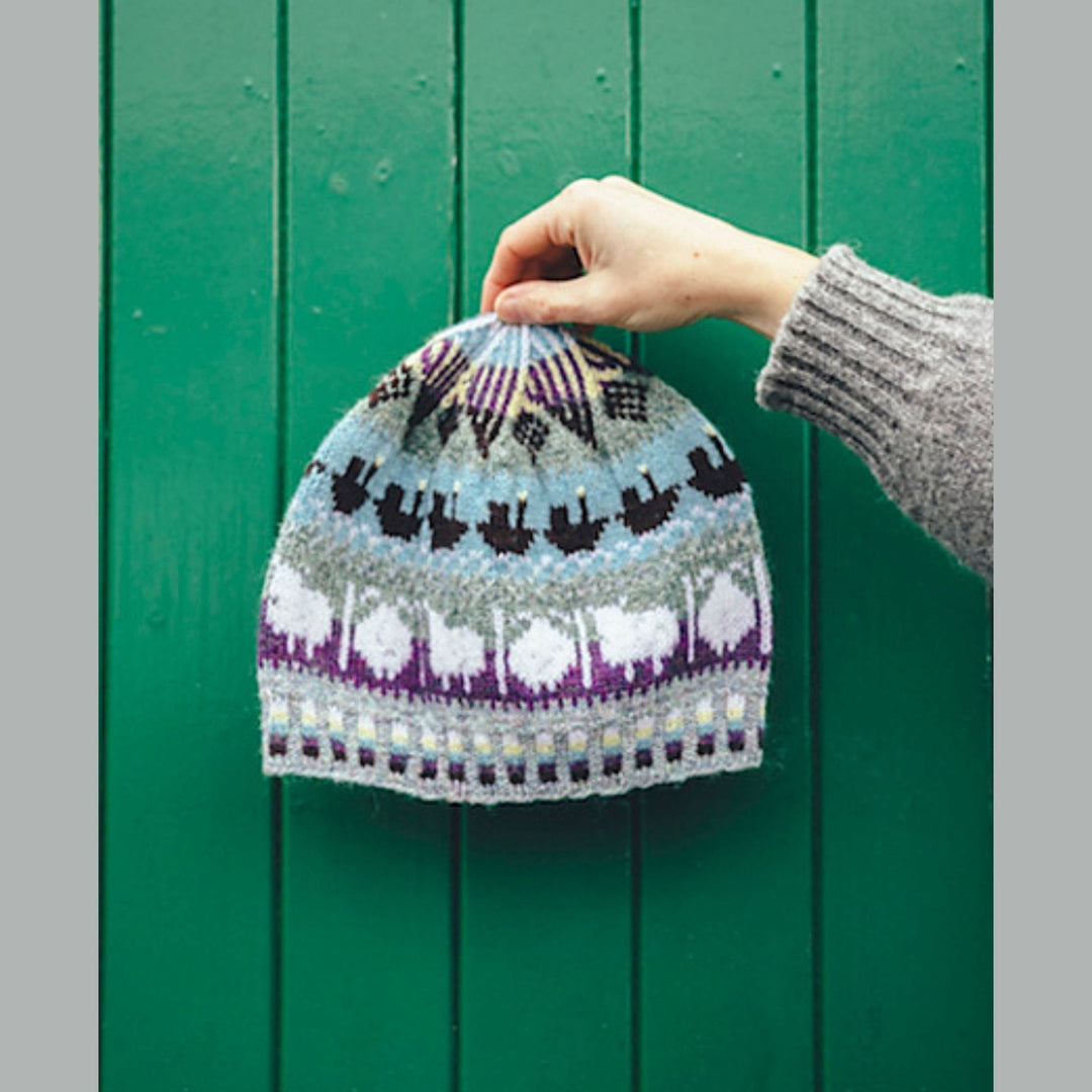 Roadside Beanie by Oliver Henry in Jamieson & Smith 2 ply