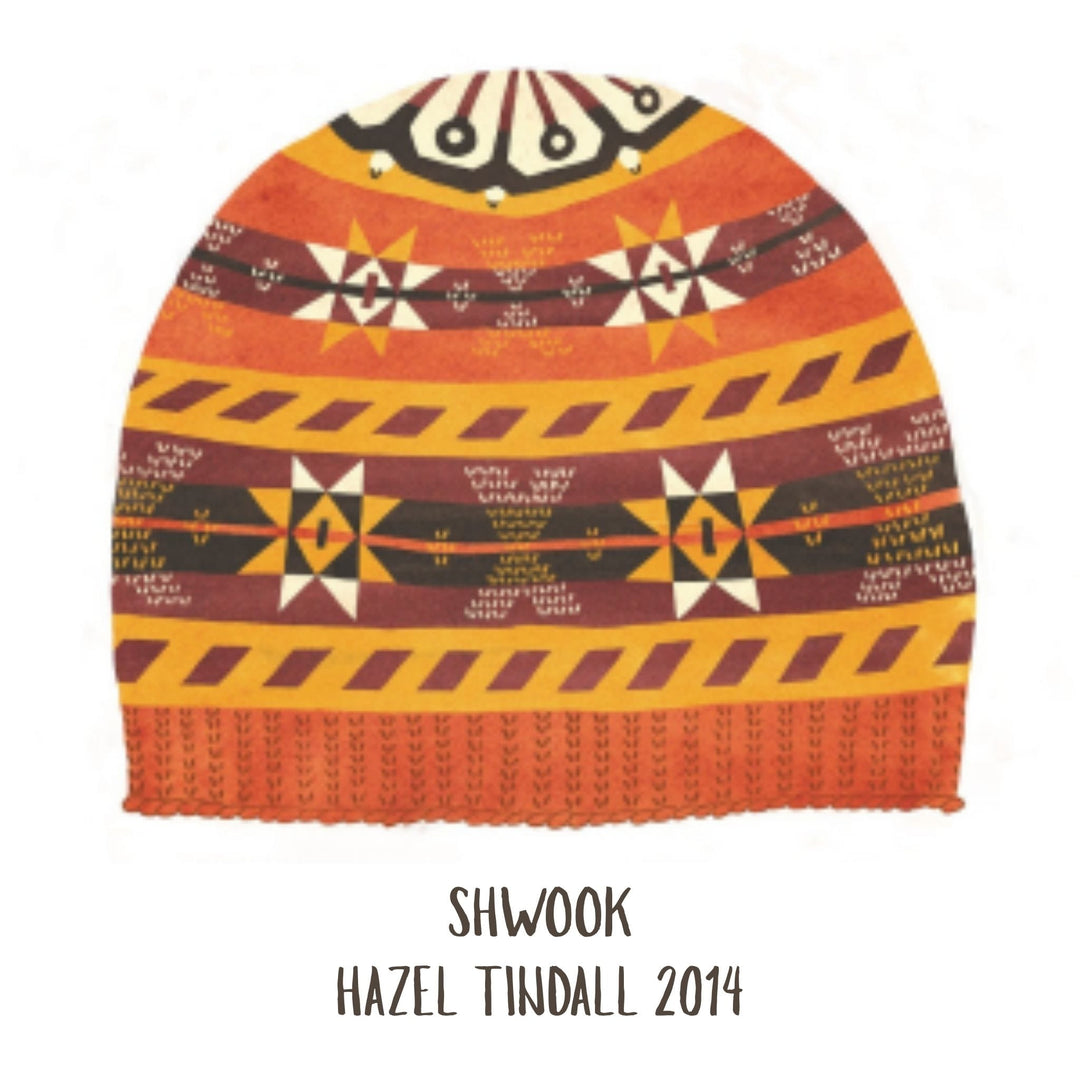 Shwook Hat by Hazel Tindall in Jamieson & Smith 2 ply