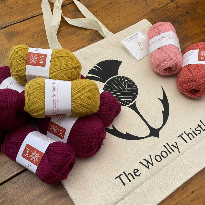 Vaddel Cardigan or Sweater by Gudrun Johnston in Jamieson & Smith 2ply