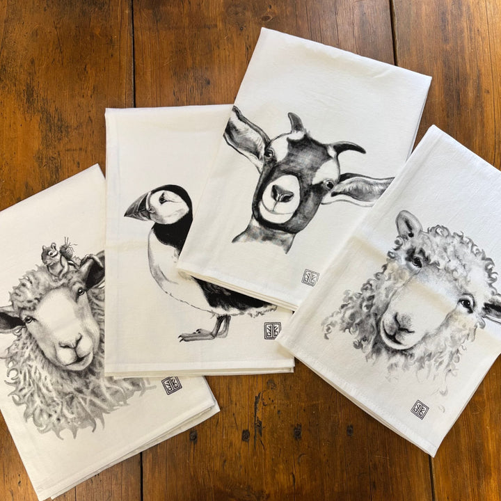 Jennie Blue Tea Towels