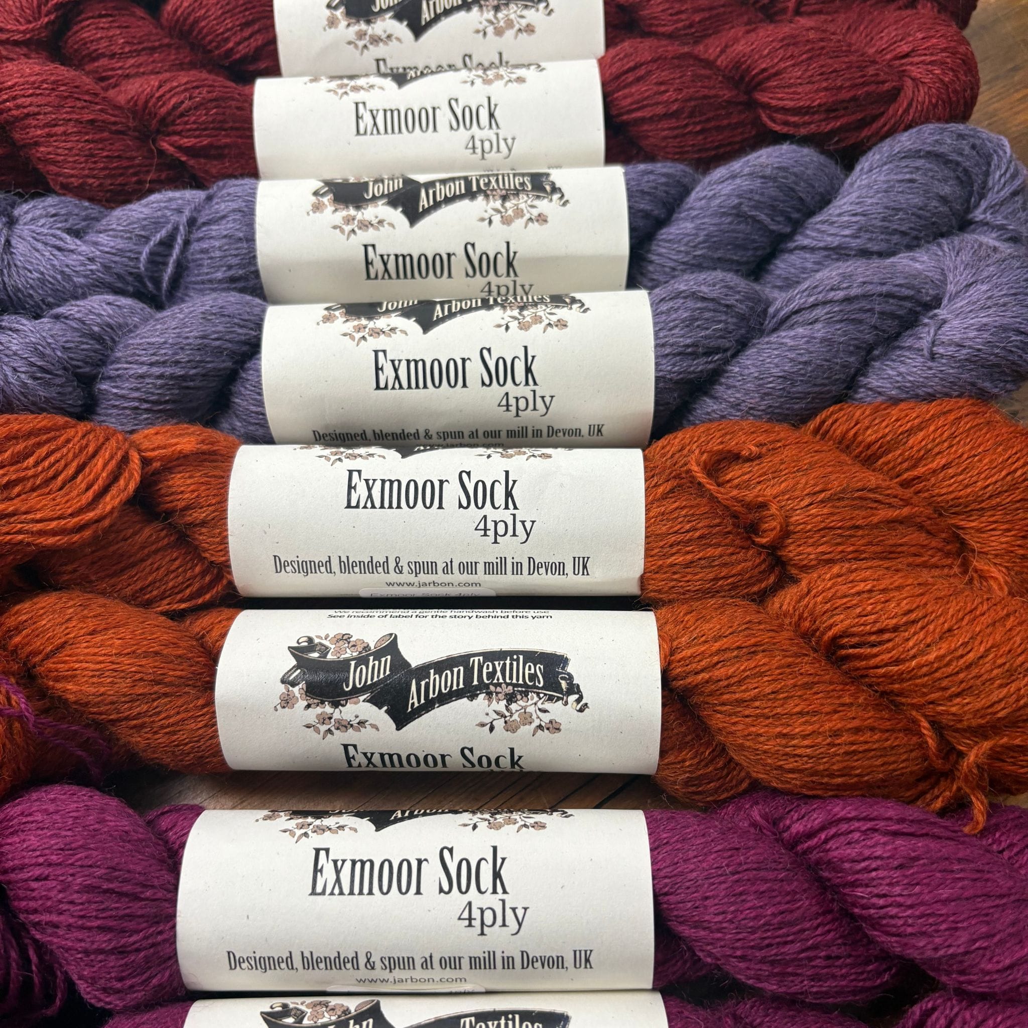 John Arbon Exmoor Sock Yarn – The Woolly Thistle