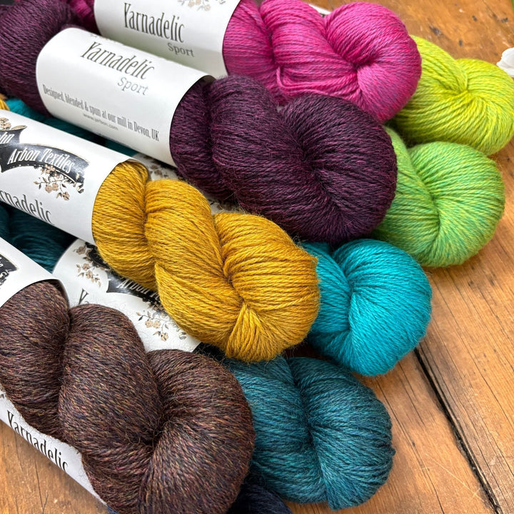 John Arbon Yarnadelic Heavy 4-ply/Sport Yarn