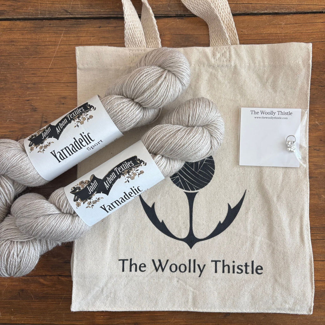 Thistle on the Moor by Carolyn Holbrook in Yarnadelic