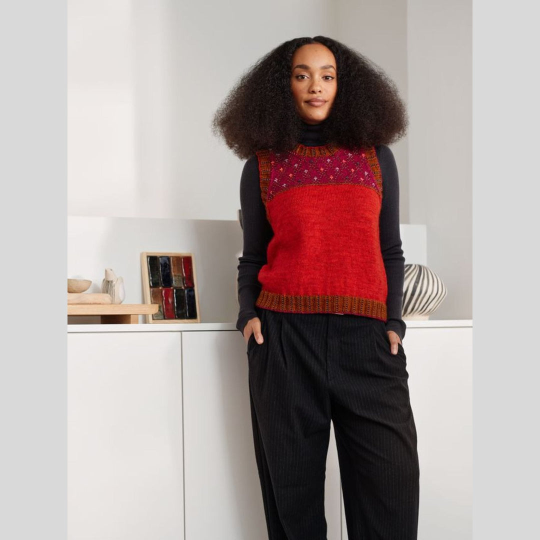 Beaded Colourwork: A Modern Approach to Knitting with Beads by Jeanette Sloan