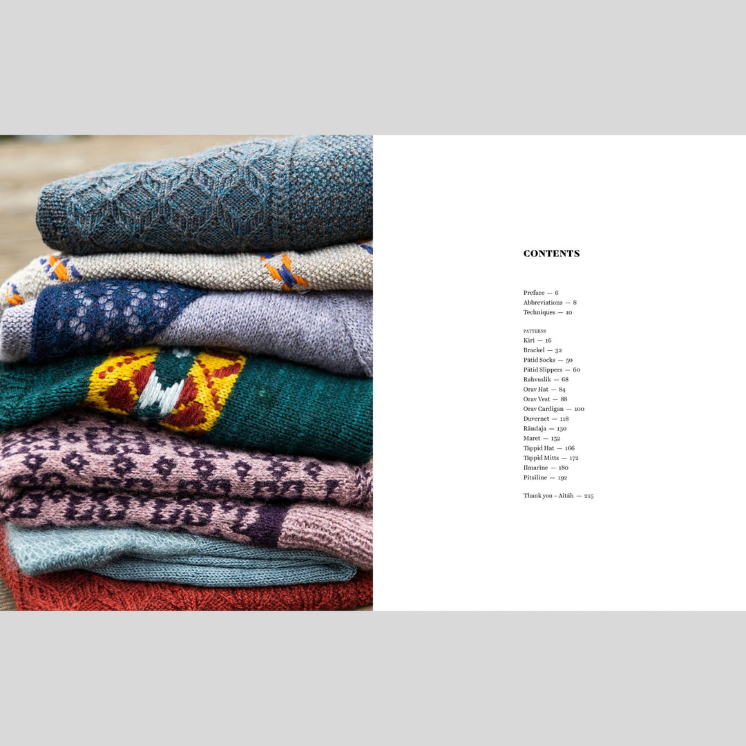 Kindred Knits: Patterns from my Estonian Family Archives by Aleks Byrd