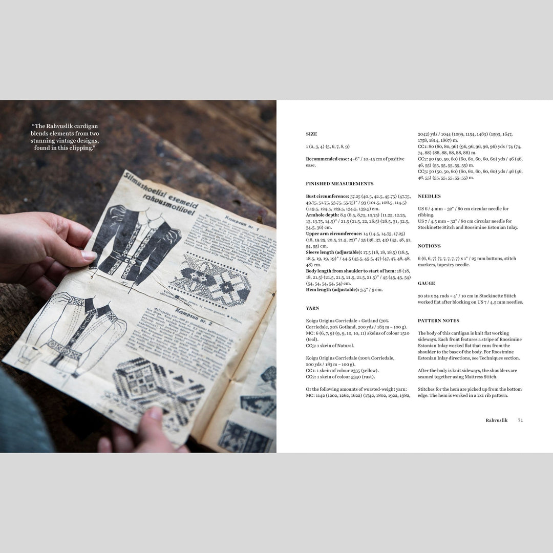 Kindred Knits: Patterns from my Estonian Family Archives by Aleks Byrd