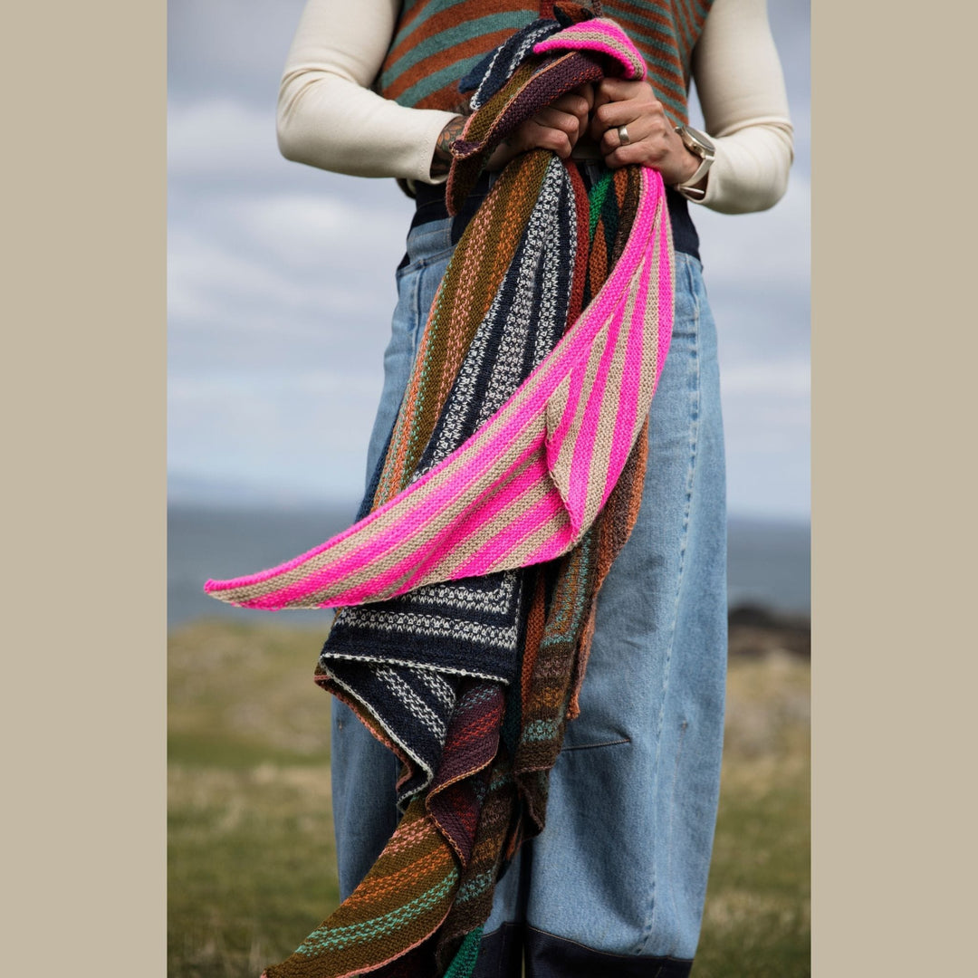Shetland Shades: Stories in Wool by Gudrun Johnston