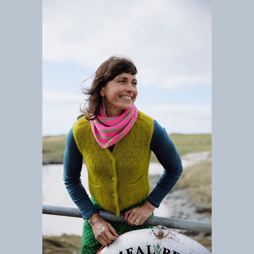 Shetland Shades: Stories in Wool by Gudrun Johnston