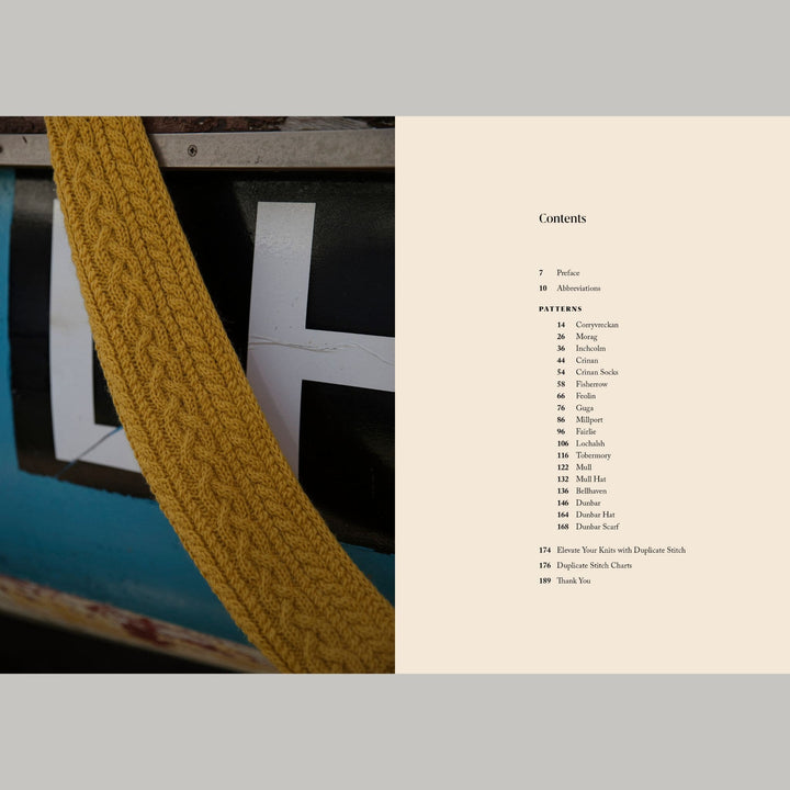 Shorelines: Knits from Scottish Coasts by Rebecca Clow