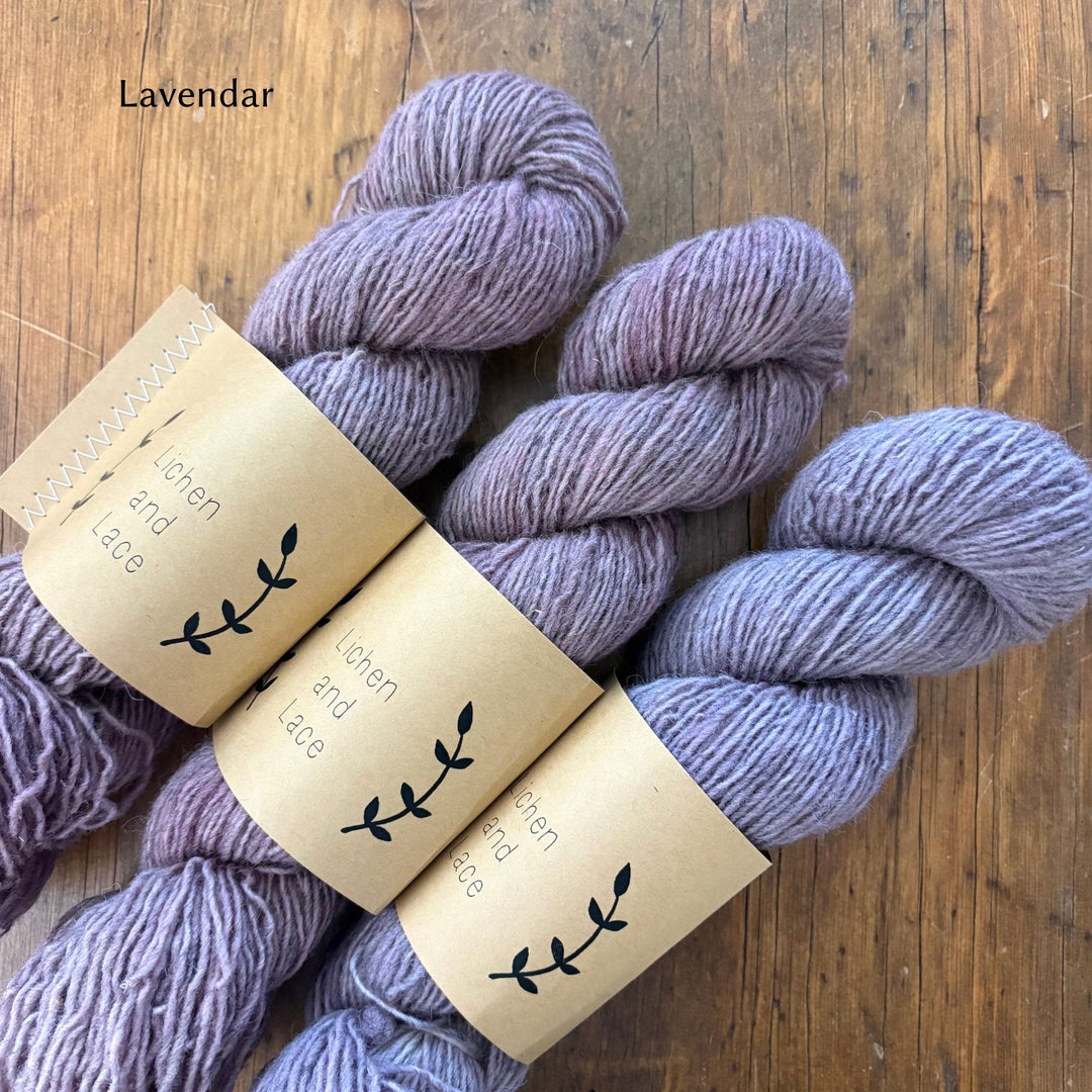 Thistle on the Moor Vest by Carolyn Holbrook Lichen & Lace Rustic Heather Sport