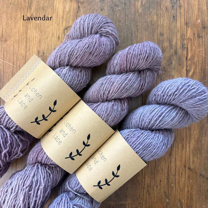 Thistle on the Moor Vest by Carolyn Holbrook Lichen & Lace Rustic Heather Sport