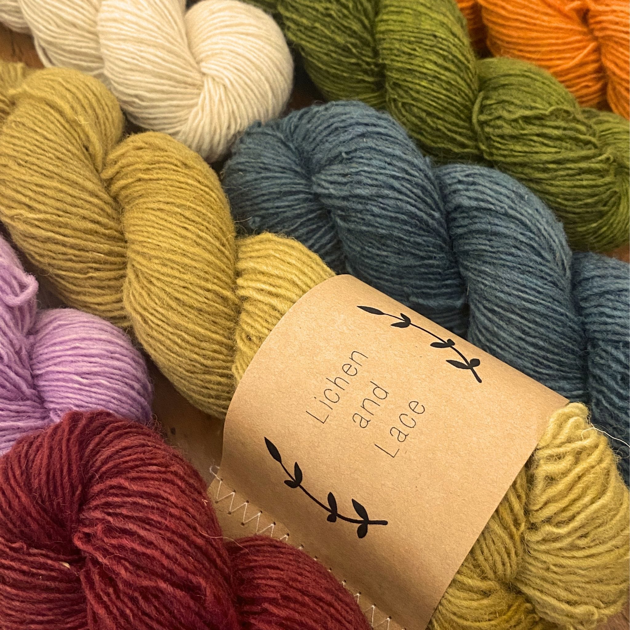 Lichen & Lace Rustic Heather Sport Canadian Yarn – The Woolly Thistle