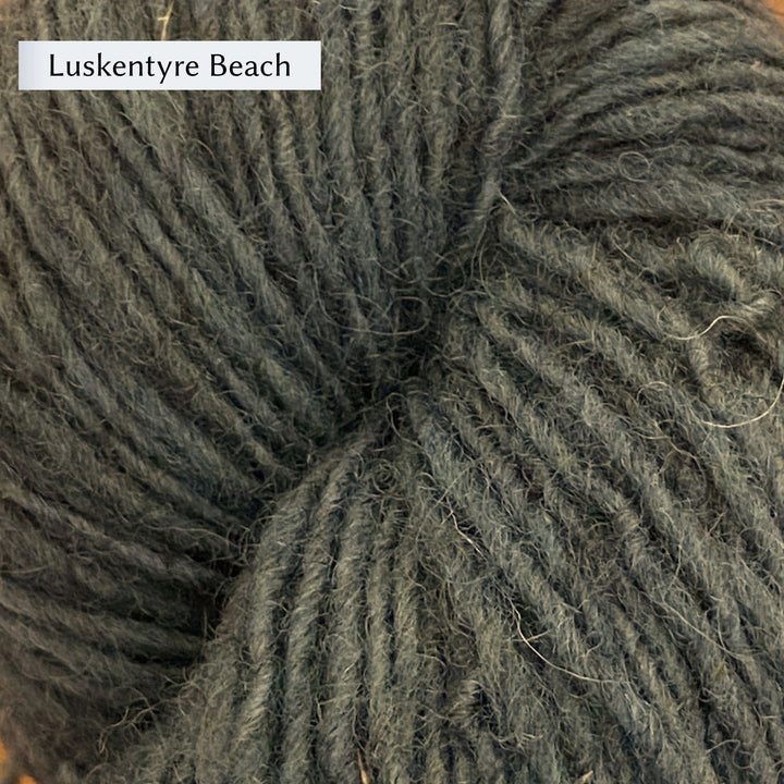 Lupine by the Loch Vest by Carolyn Holbrook in Lichen & Lace Rustic Heather Sport