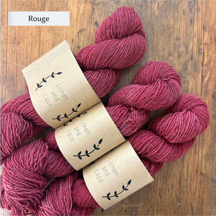 Thistle on the Moor Vest by Carolyn Holbrook Lichen & Lace Rustic Heather Sport