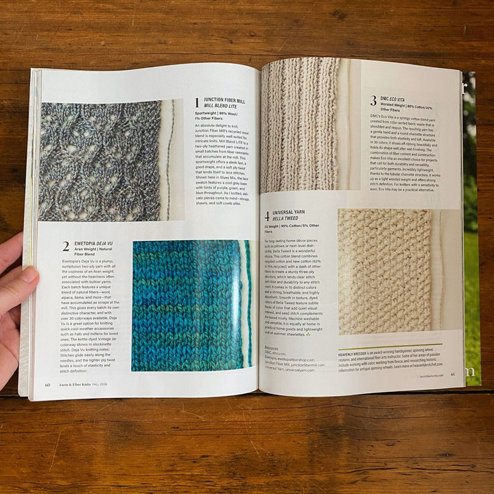 Farm & Fiber Knits: Fall 2026