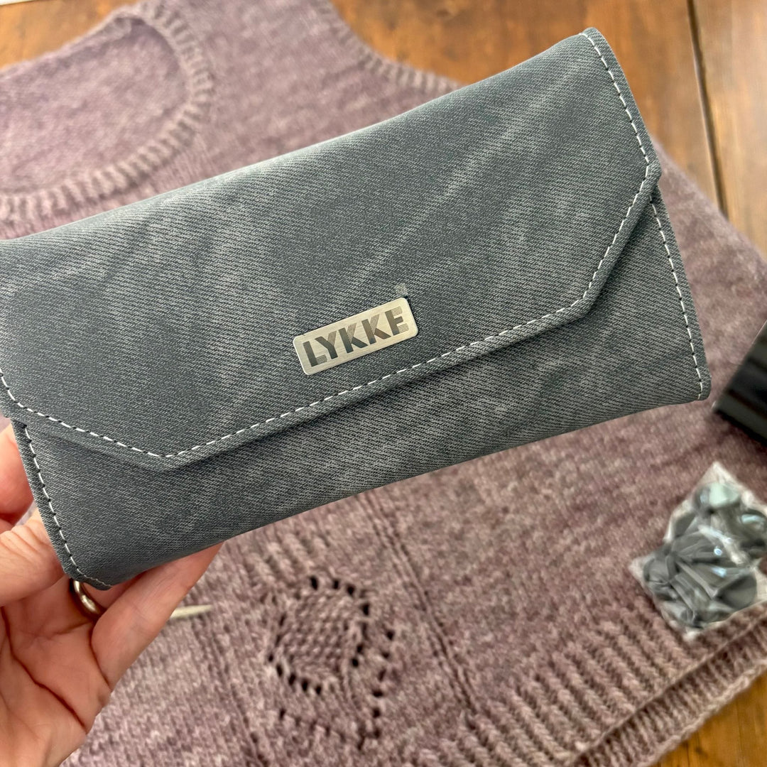 Lykke Driftwood Interchangeable Circular Birchwood Knitting Needle Set 3.5-inch