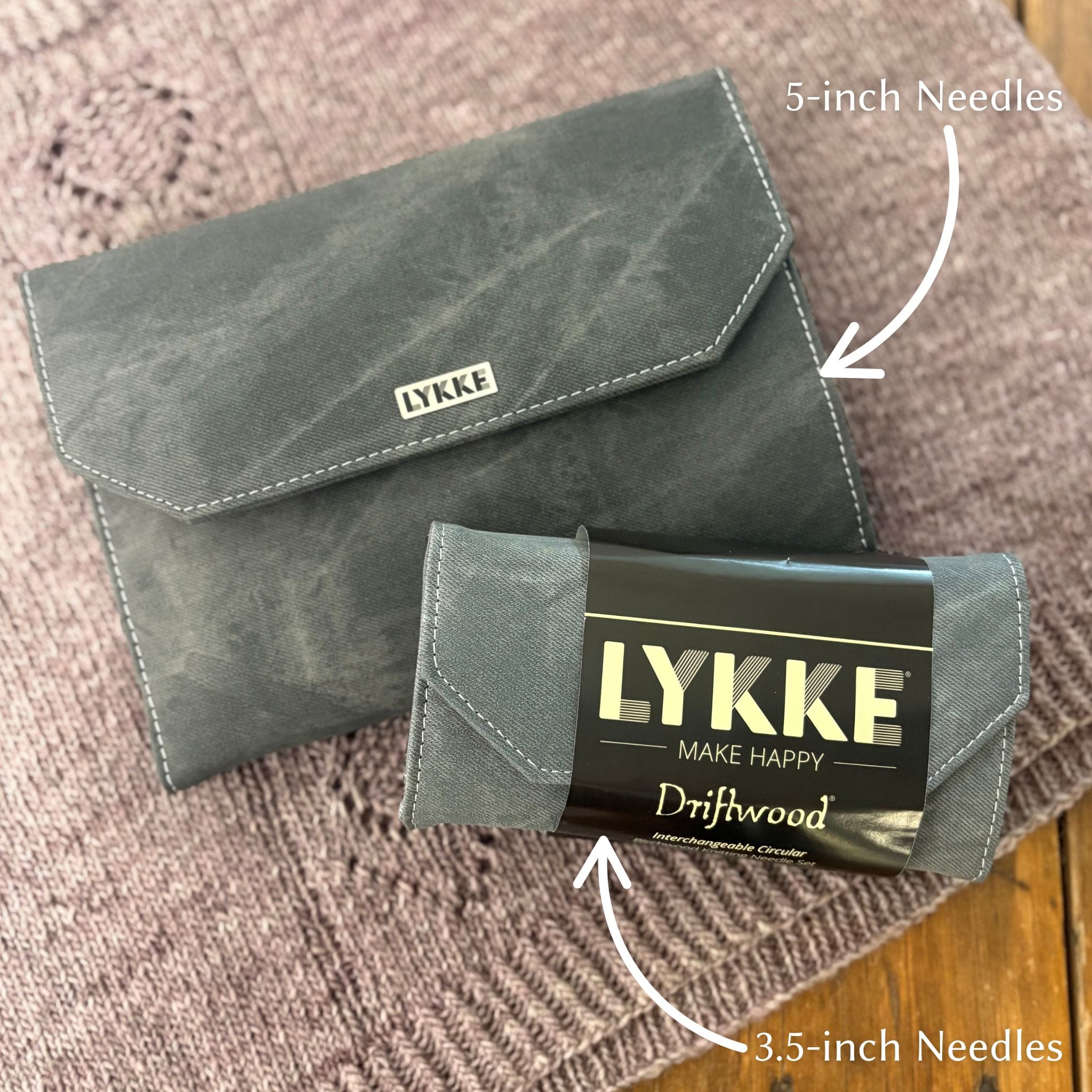 Lykke Driftwood Interchangeable Circular Birchwood Knitting Needle