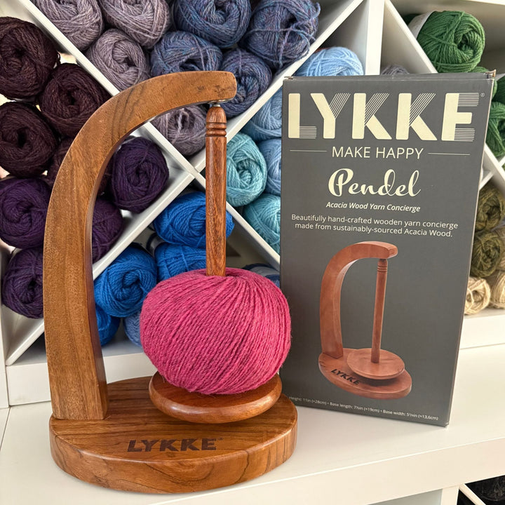 Lykke Pendel - Acacia Wood Yarn Concierge