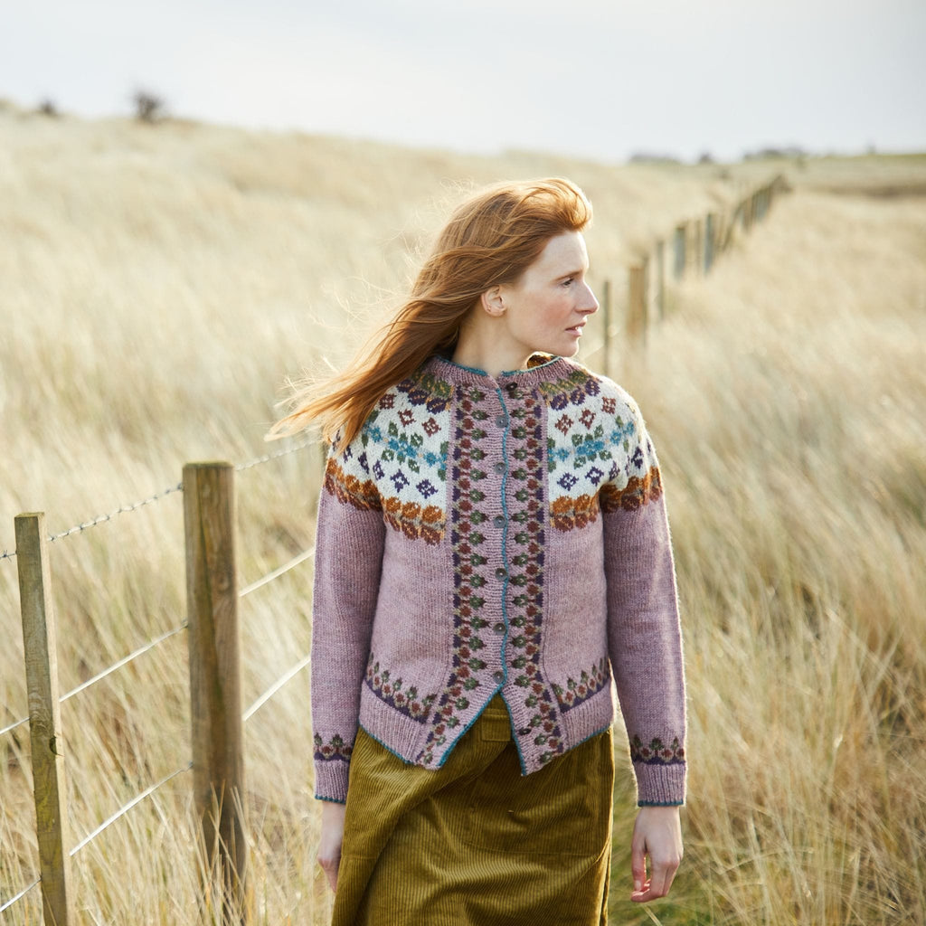 Seahouses Cardigan in British Breeds Aran from Aran – The Woolly