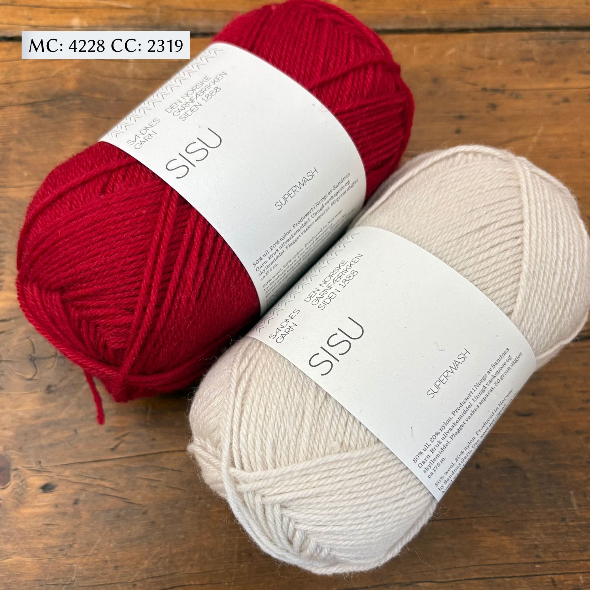 Tine Milk Mittens in Sandnes Garn Sisu