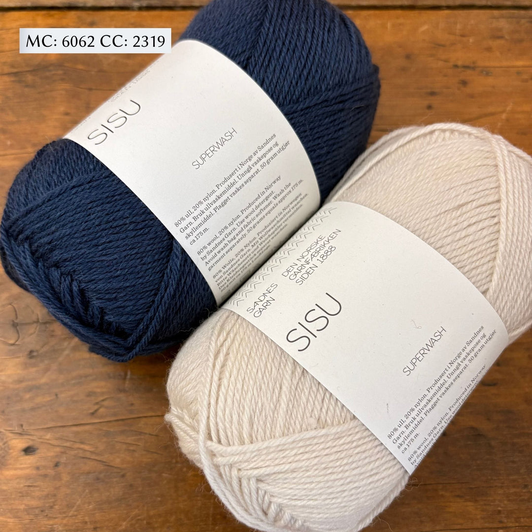 Tine Milk Mittens in Sandnes Garn Sisu