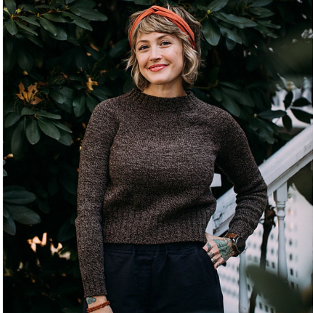 DRK Everyday Sweater by Andrea Mowry in Tweed Sport