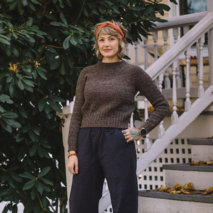 DRK Everyday Sweater by Andrea Mowry in Tweed Sport