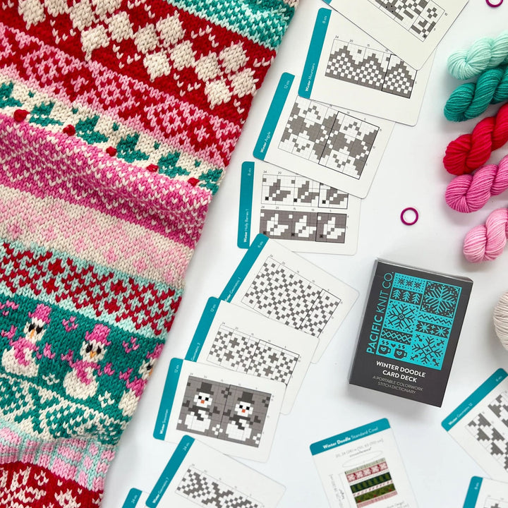 Doodle Card Deck by Pacific Knit Co.