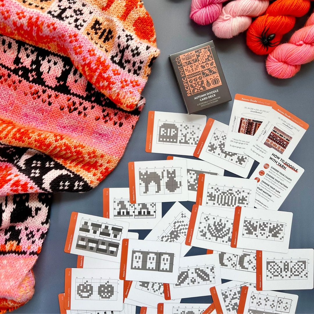 Doodle Card Deck by Pacific Knit Co.