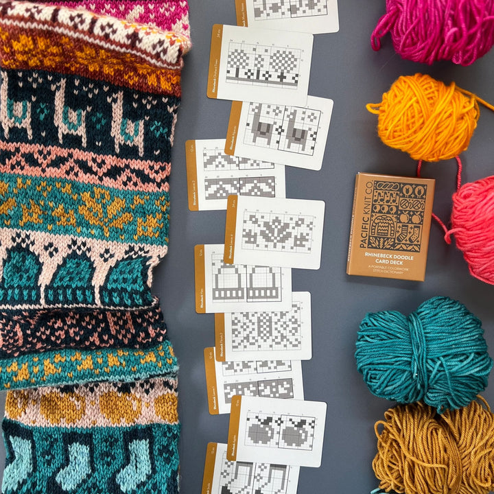 Doodle Card Deck by Pacific Knit Co.