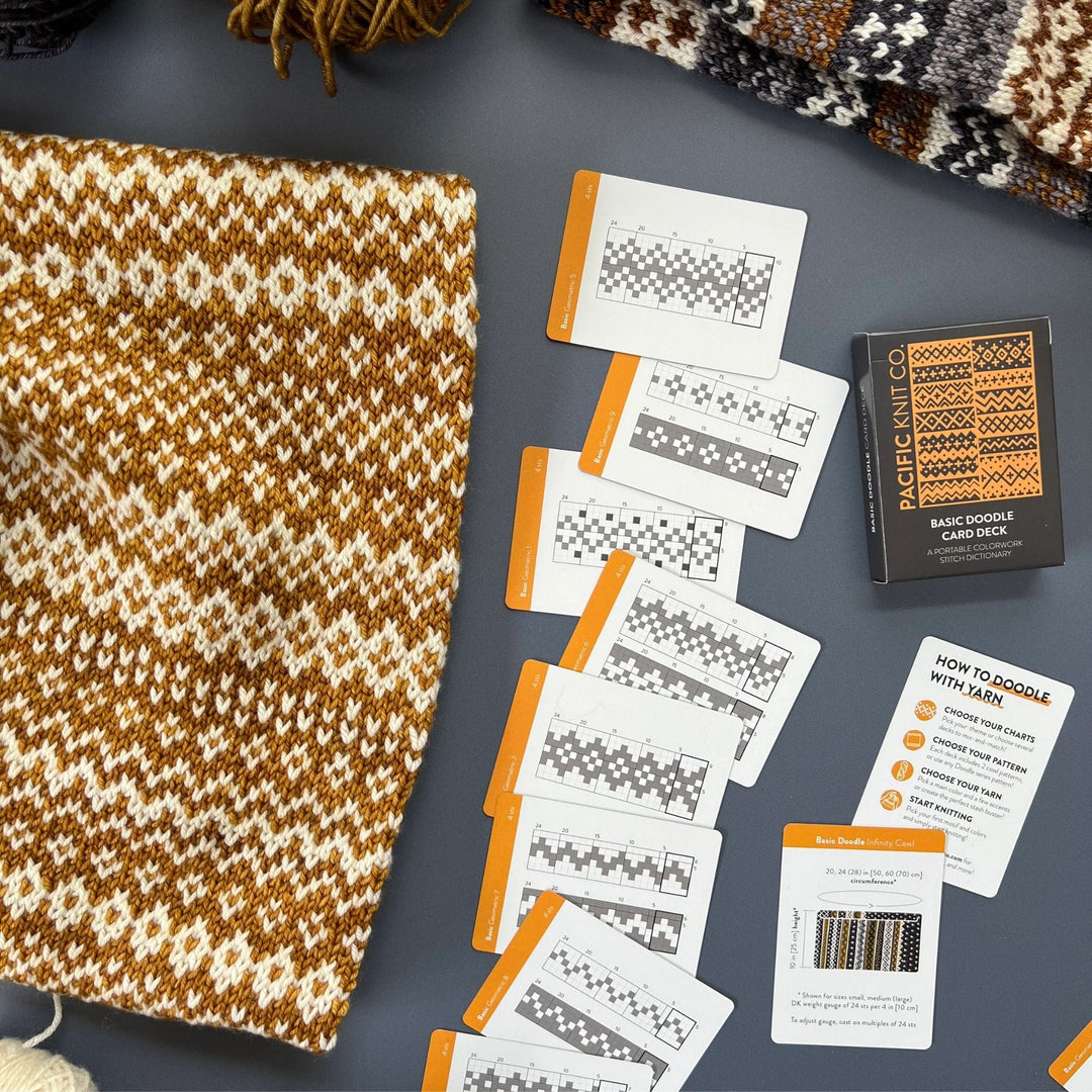 Doodle Card Deck by Pacific Knit Co.