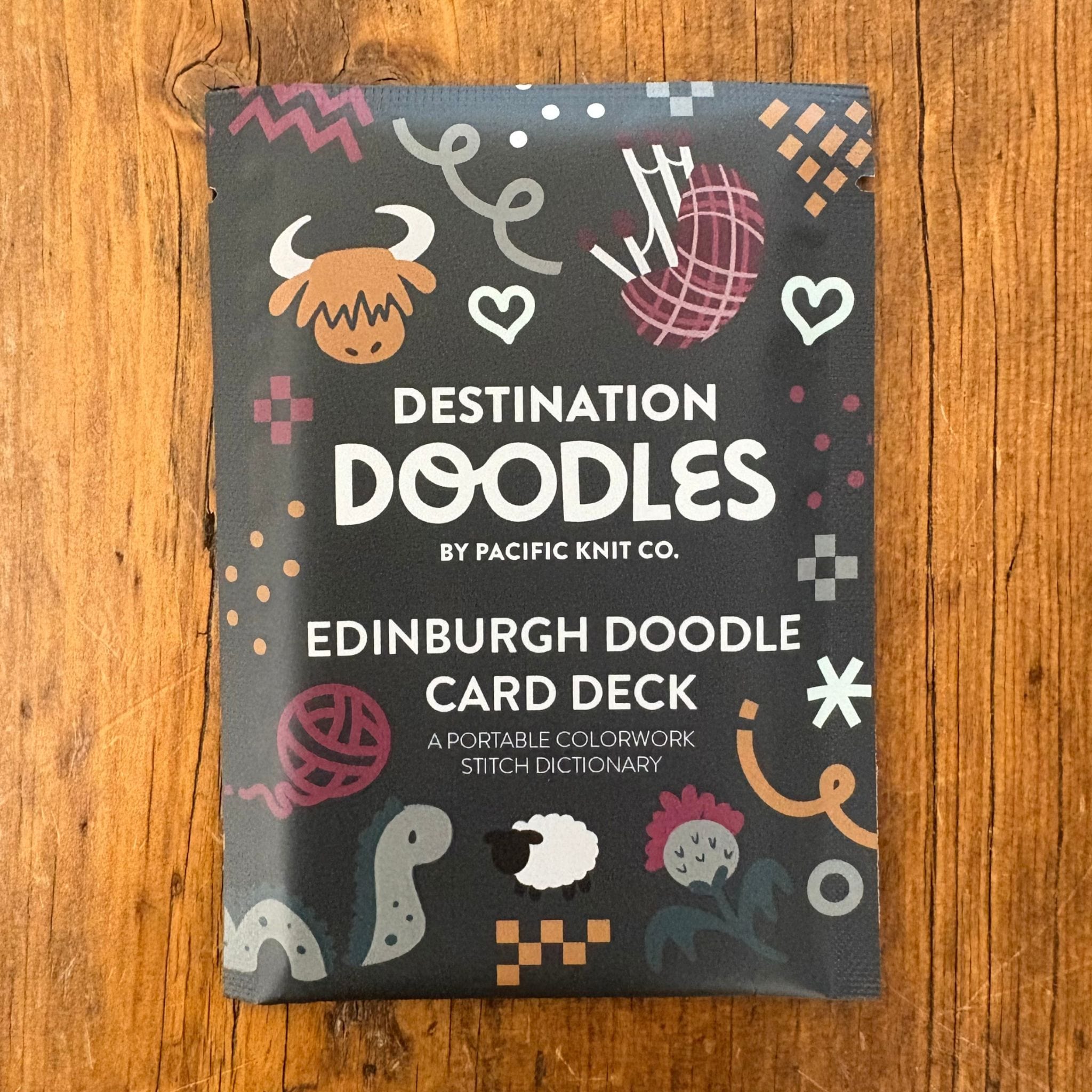 Doodle Card Deck by Pacific Knit Co.