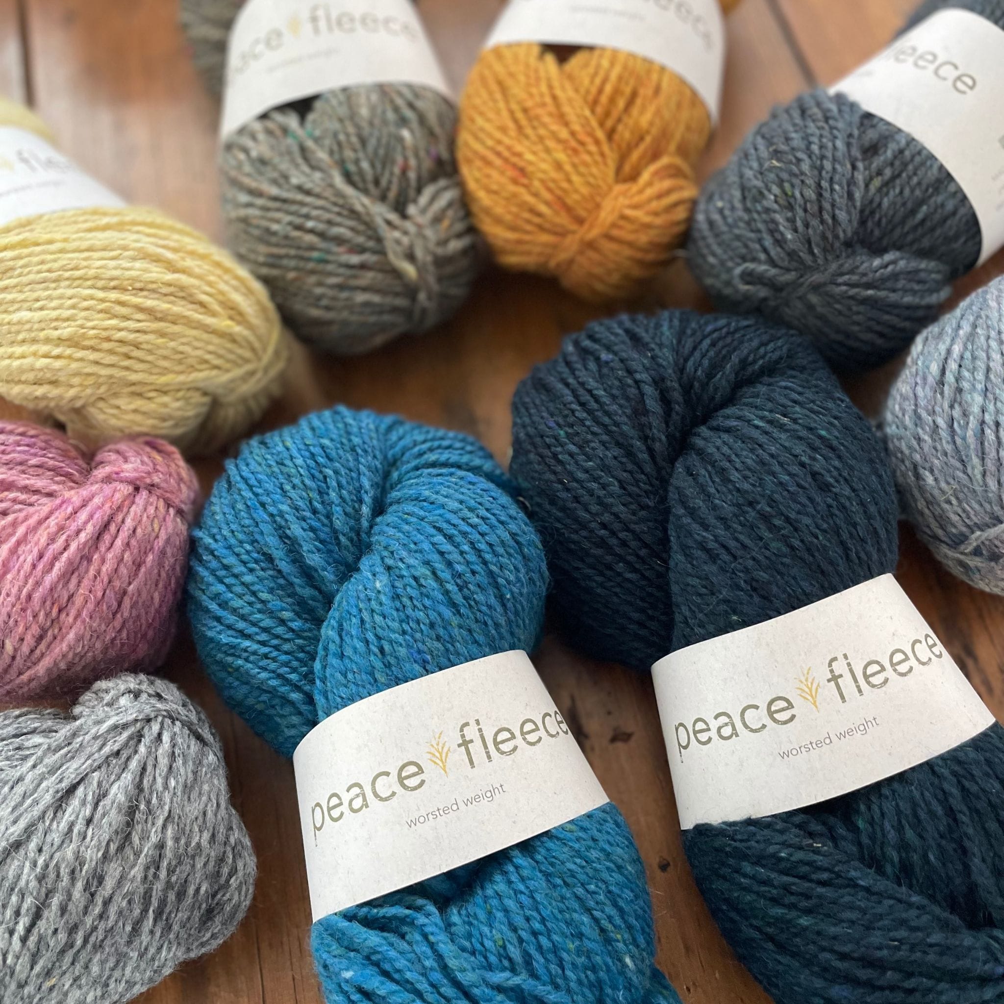 Peace Fleece Yarn Lot deals (2A)