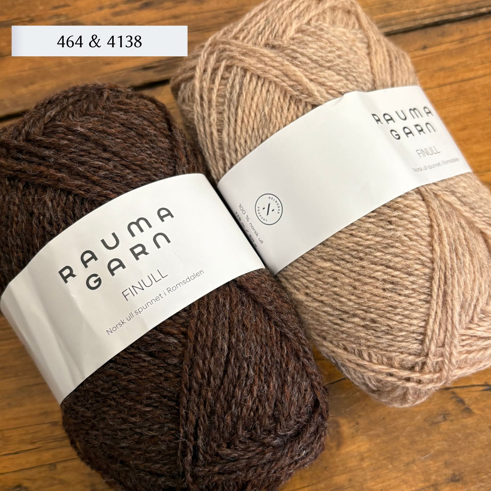 Pumpkin Spice Mittens by Anna Sjösvärd Knitwear in Finullgarn